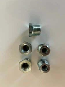 5-pc -Anvil 1/2 in. MPT T X 1/4 in. D FPT Steel Hex Bushing - Picture 1 of 2