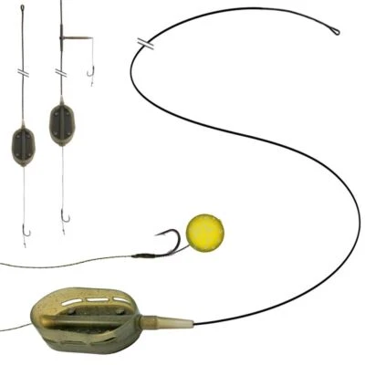 Method Feeder Karpfenmontage Karpfen Carptackle Angel Montage Boat Ready to Fish - Bild 1 von 4