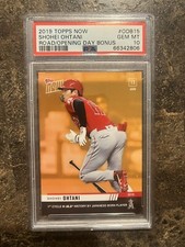 SHOHEI OHTANI 2019 Topps Now ROAD TO OPENING DAY BONUS CARD #ODB15 PSA 10 Angels