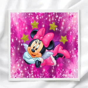 Panel de tela Minnie Mouse para acolchado artesanía costura bloque de edredón - Imagen 1 de 2