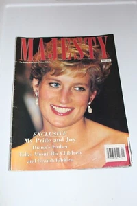 REVISTA MAJESTY ROYALTY (enero 1991, Vol 12, No 1) Padre de la Princesa Diana - Imagen 1 de 2