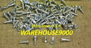 100 tornillos especiales de golpeteo de cabeza plana Phillips Auveco 9877 para clips de moldeo - Imagen 1 de 3