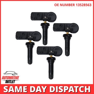4x TPMS Pneu Pression Système Capteur 13528563 Pour G Chevrolet Silverado Sierra - Photo 1 sur 12