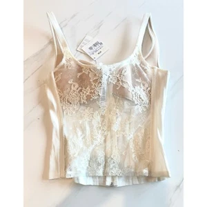 La Perla Cream Bra-top Size 34B NWT - Picture 1 of 3