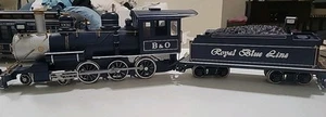 Bachmann BIG Hauler G-Scale Royal Blue Line ๐ #1332 Loco and Tender 4-6-0 Steam - Picture 1 of 13