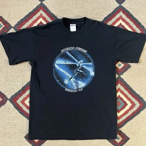 Jefferson Starship Dragon Fly T- Shirt Men’s Medium Vintage Y2K Band Crewneck - Picture 1 of 7