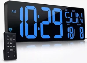 KRSTIR LED Large Digital Count Up & Down Timer Clock With Remote BNIB - Picture 1 of 10