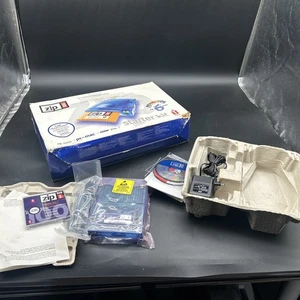 Vintage Zip 100MB starter Kit 1 Iomega Missing Disks - Picture 1 of 7