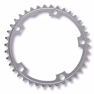 Stronglight Dural 42 tooth 9/10 Speed Chainring | 135 BCD Silver - Picture 1 of 3
