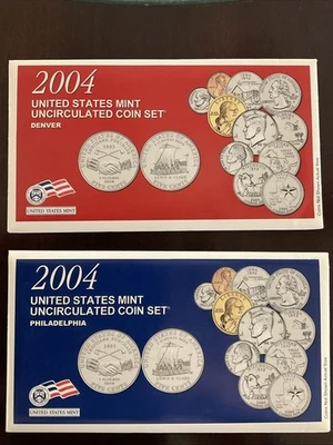 2004 Uncirculated Coin Set U.S Mint - Image 1 of 4