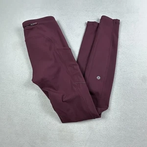 Lululemon Damenhose 4 burgunderrot Speed Up Tight 28" Full On Luxtreme Gym Yoga - Bild 1 von 15