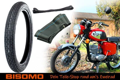 Heidenau Motorrad Reifen 2,75x18 Zoll MC K39 48P Ganzjahresreifen + Schlauch AV - Bild 1 von 4