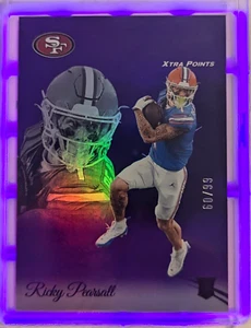 2024 Prestige - Ricky Pearsall RC #60/99 Extra Points Purple - #347 ROOKIE - Picture 1 of 7
