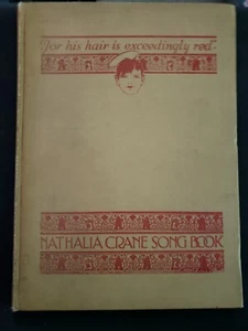 "For His Hair is Exceedingly Red," Nathalia Crane Songbook, Hardcover1925 - Picture 1 of 5