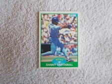 Score MLB 1989 "DANNY TARTABULL" #105 Kansas City Royals Trading Card n32
