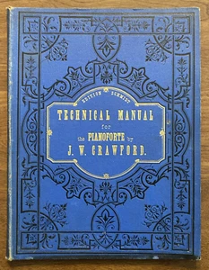 Technical Manual for the Pianoforte - J W Crawford 1881 Sheet Music POOR COND. - Picture 1 of 24