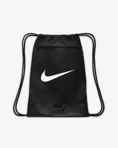 Nike Brasilia 9.5 Gymsack Black Men’s 18L Training Shoulder Sling Bag Casual - Picture 1 of 8
