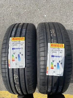 2x 245.35.20  Pirelli P Zero PZ4 * RSC MOE RUNFLAT  2453520 245 35 20 (95Y) NEW - Image 1 of 4