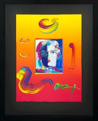 PETER MAX "THE FAURE (OVERPAINT)" 2010 | TÉCNICA MIXTA ÚNICA SOBRE PAPEL | 21 X 17" Foto 1 de 4