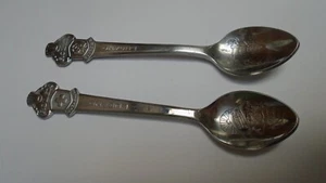 Lot of 2 - Bucherer of Switzerland Lugano Rolex Collectible Spoons - Picture 1 of 7