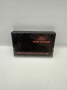 Vintage Ford Audio Systems Demonstration Tape Cassette - Picture 1 of 5