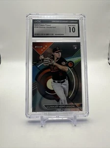 Gunnar Henderson 2023 Topps Finest 100 RC Rookie CGC 10 GEM - Picture 1 of 2