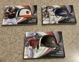2022 Topps Lot Of 3 Commemorative Batting Helmet Cards Mountcastle Adames Thomas - Picture 1 of 1