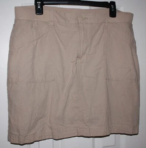Women’s Croft & Barrow Tan Skort, Sz 16 - Picture 1 of 4