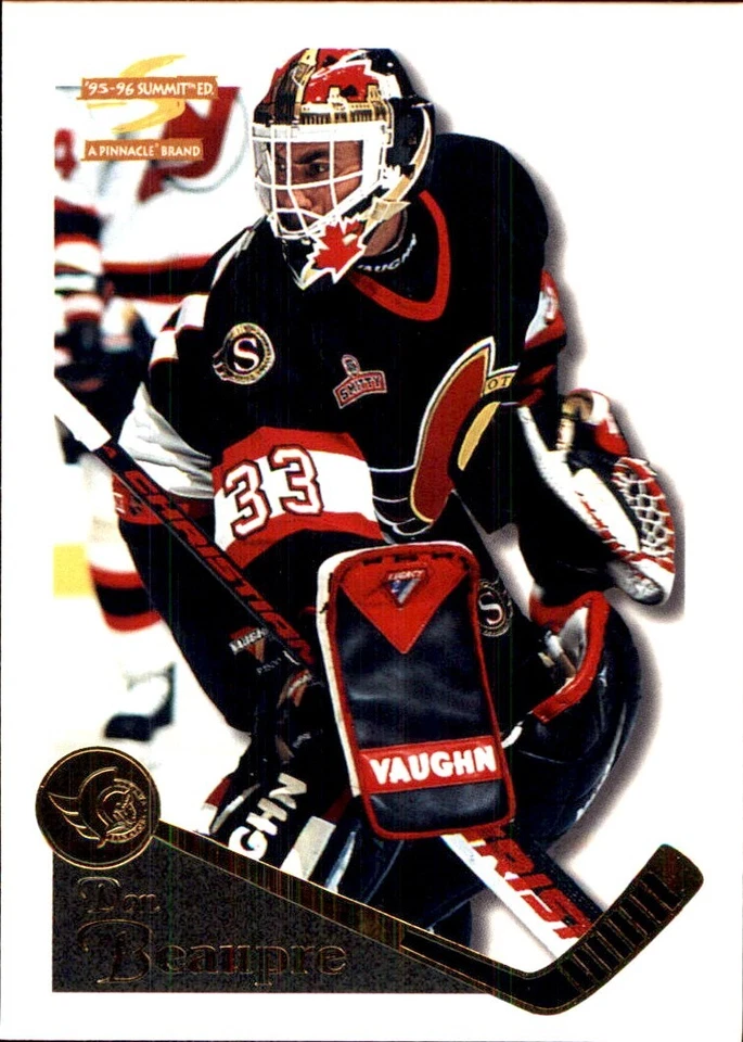1995-96 Pinnacle Summit #35 Don Beaupre OTTAWA SENATORS - Image 1 of 2