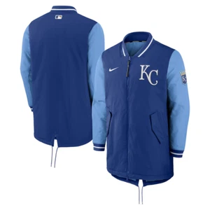 NIke Dugout Collection MLB Kansas City Royals XL XLarge Full Zip Jacket Coat - Picture 1 of 8