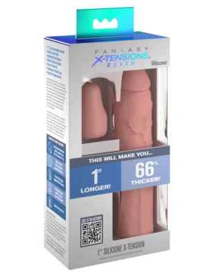 Funda para gallo Fantasy X-Tensions ELITE SILICONA🍯Extensión de funda extensora de gallo Foto 1 de 4