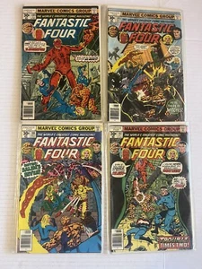 Fantastic Four #184, 185, 186, 187. Marvel, 1977. F To VF. See Pics - Picture 1 of 24