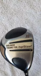 43.75 IN ORLIMAR TRIMETAL HIP STEEL 18 DEG 5 FAIRWAY WOOD GOLF CLUB STIFF gc - Picture 1 of 5