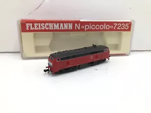 Fleischmann N Gauge DB Diesel Locomotive BR218 390-3 Piccolo 7235 - Picture 1 of 4