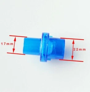 One-Way Valve w/Filter CPR Valves Blue Replacement Mouth To Mouth Diameter 22mm - Picture 1 of 4