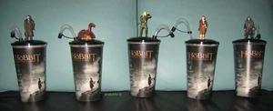HOBBIT 2 Set XXL KINO TRINK BECHER CINEMA MOVIE CUP mit 5 Topper / Figuren - Bild 1 von 11