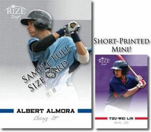TZU-WEI LIN 2012 Rize Rookie MINI PURPLE Paragon RC #/5 - Picture 1 of 2
