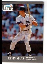 1991 Fleer Ultra Kevin Maas New York Yankees #238