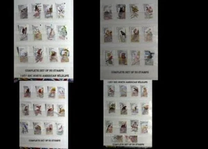 United States 1987 22c North American Wildlife Complete Set Of 50 Stamps - Picture 1 of 5