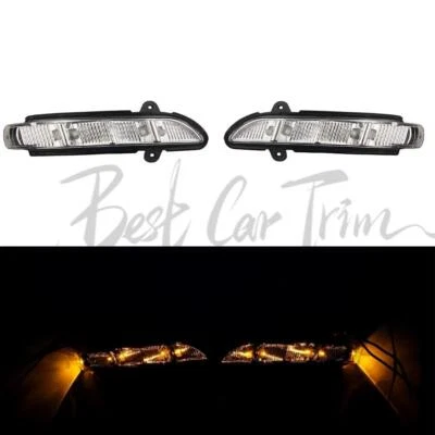 Par de indicadores de luz de señal de giro para Mercedes-Benz W211 W461 W463 W221 G500 E500 Foto 1 de 4