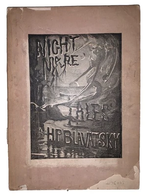 1892, 1st Ed, NIGHTMARE TALES, by H. P. BLAVATSKY, THEOSOPHY, OCCULT, LITERATURE - Imagem 1 de 4