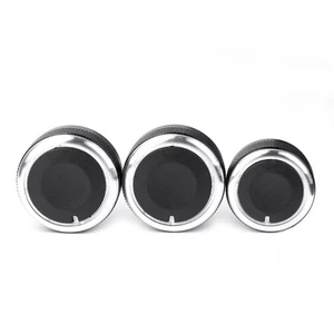 3 Pcs Air Condition Knob Car A/C Heater Control Switch For Nissan Tiida NV200 Li - Picture 1 of 8
