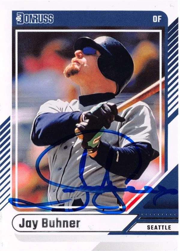 Tarjeta de béisbol autografiada de Jay Buhner 2024 Panini Donruss #34 (Seattle Mariners) Foto 1 de 1