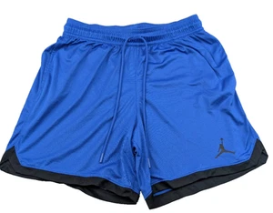 Nike Air Jordan Basketball Shorts Herren XL blau Taschen vorne flach Kordelzug - Bild 1 von 7