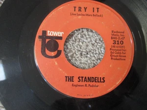 The STANDELLS "Try It". "Poor Shell of a Man" Tower 310, 1967, 45 rpm - Picture 1 of 3