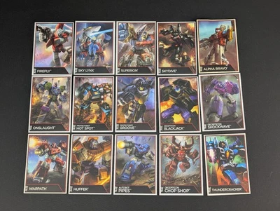 Transformers Combiner Wars Collector Card lot of 15 Hasbro 2014 CW Superion - Image 1 of 3