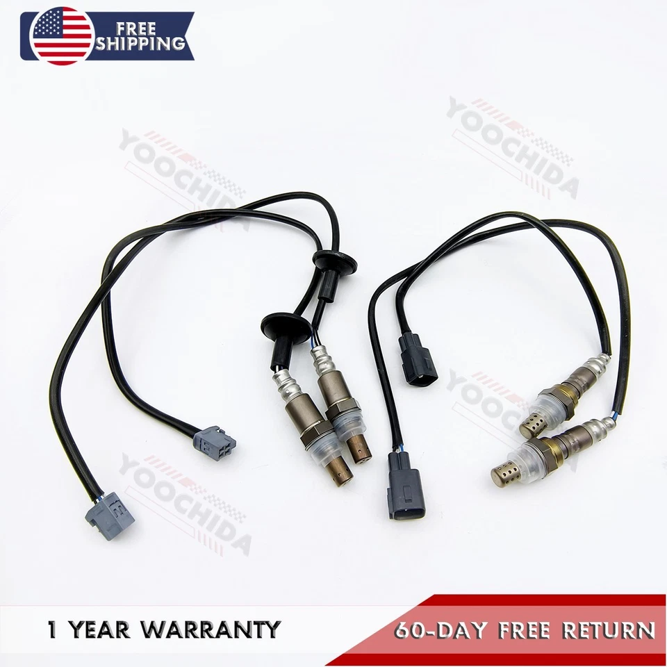 4X New Upstream & Downstream Oxygen O2 Sensor OEM For Lexus LS430 SC430 4.3L V8 - Image 1 of 4