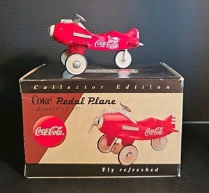 Cola Tretflugzeug Die-Cast Metal 1997 Xonex Collector Edition - Bild 1 von 9
