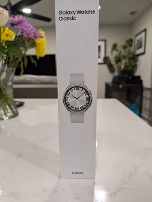 Reloj Samsung Galaxy 6 Clásico 47mm (BT WiFi GPS) SM-R960 Plateado Nuevo Precintado Foto 1 de 4