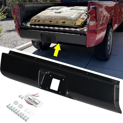 Rear Bumper Roll Pan For 1999-2006 Chevy Silverado GMC Sierra 1500 2500 3500 Foto 1 de 4